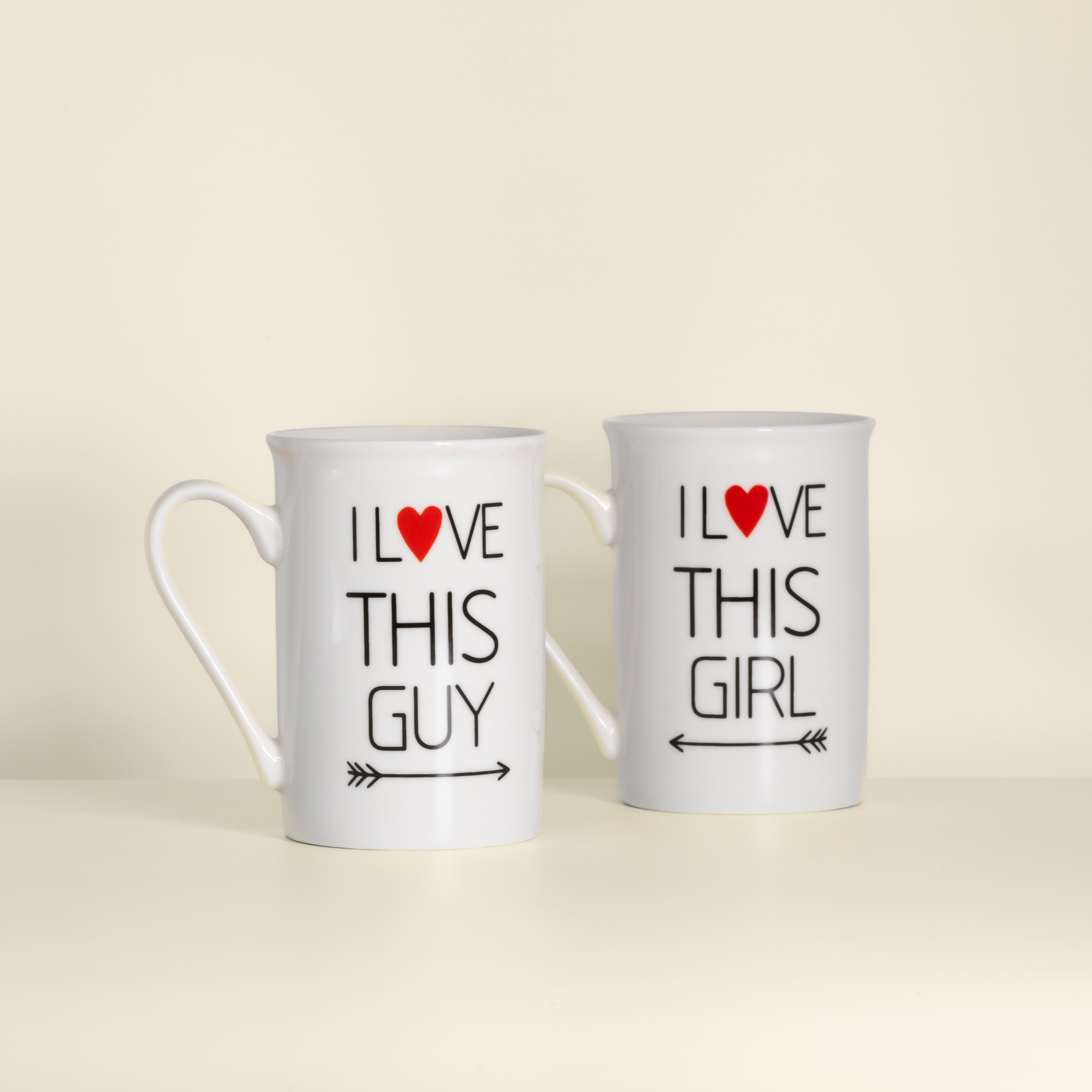 Becher Set Girl und Guy